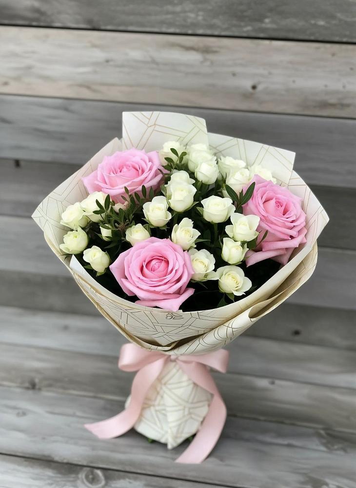 Букет цветов из: Розы в Заозерном