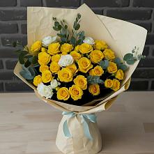 Букет цветов из:  Розы в Заозерном