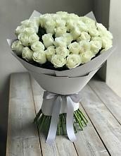 Букет 35 Белых роз в Заозерном