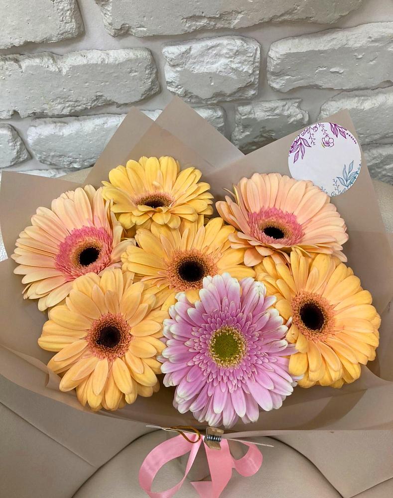 Букет цветов из: Герберы в Заозерном