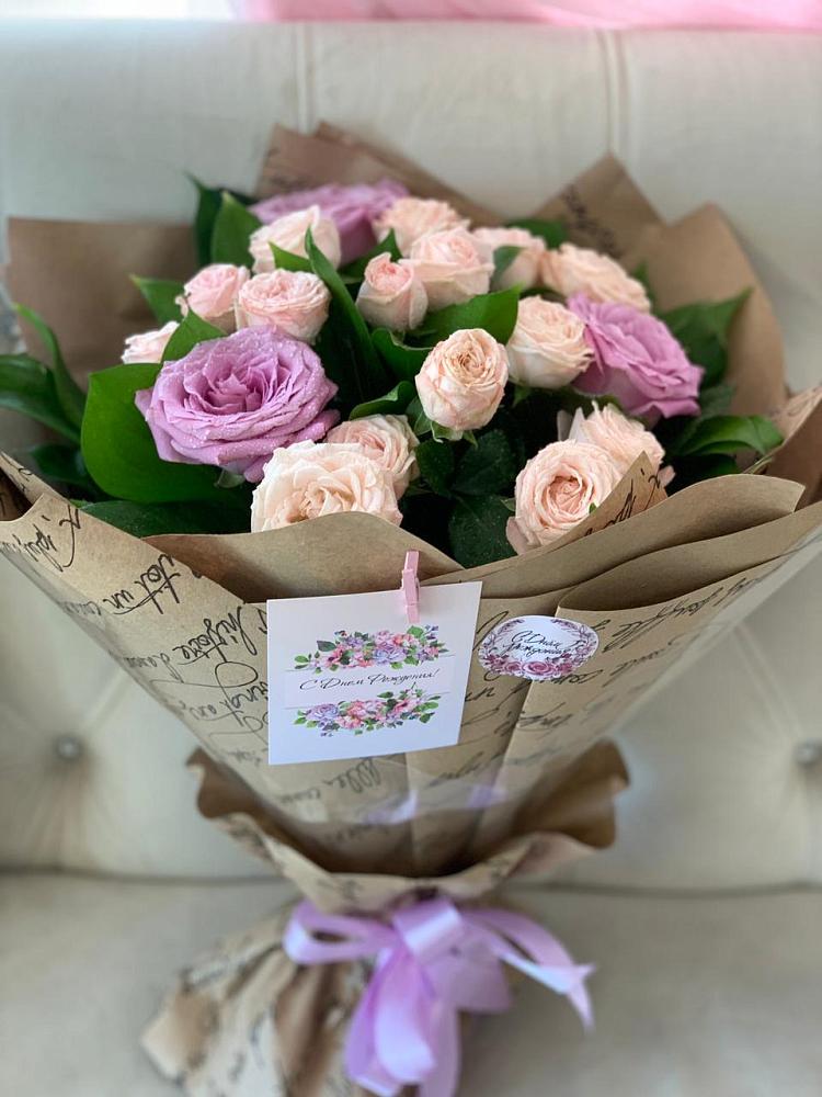 Букет цветов из: Розы в Заозерном