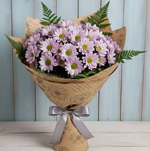 Букет цветов из:  Хризантемы в Заозерном