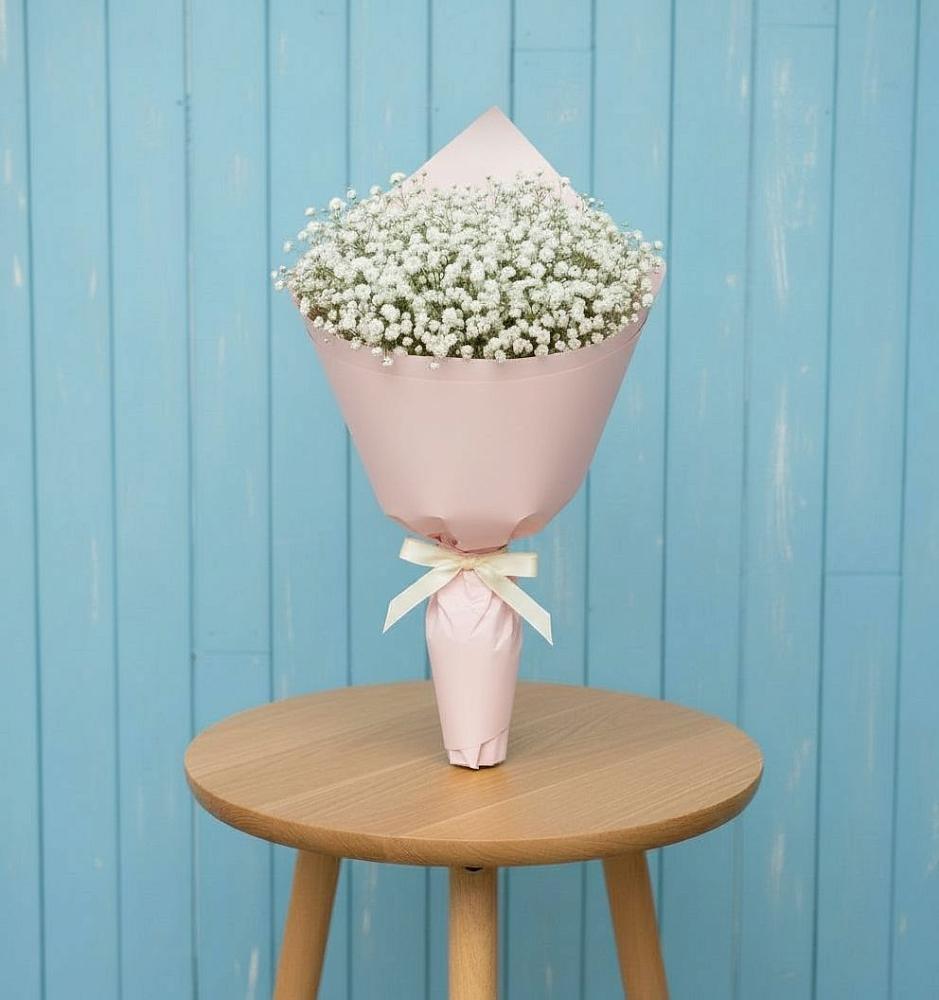 Букет цветов из: Гипсофила в Заозерном