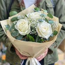 Букет цветов из:  Розы в Заозерном