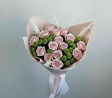 Букет цветов из:  Розы и Хризантемы в Заозерном