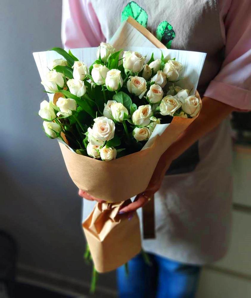Букет цветов из: Розы в Заозерном