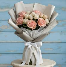Букет цветов из:  Розы в Заозерном