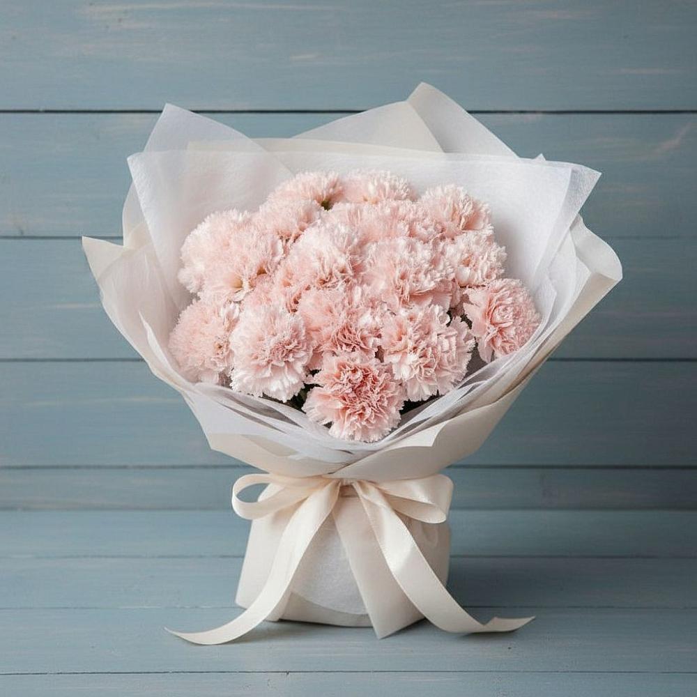 Букет цветов из: Гвоздики в Заозерном