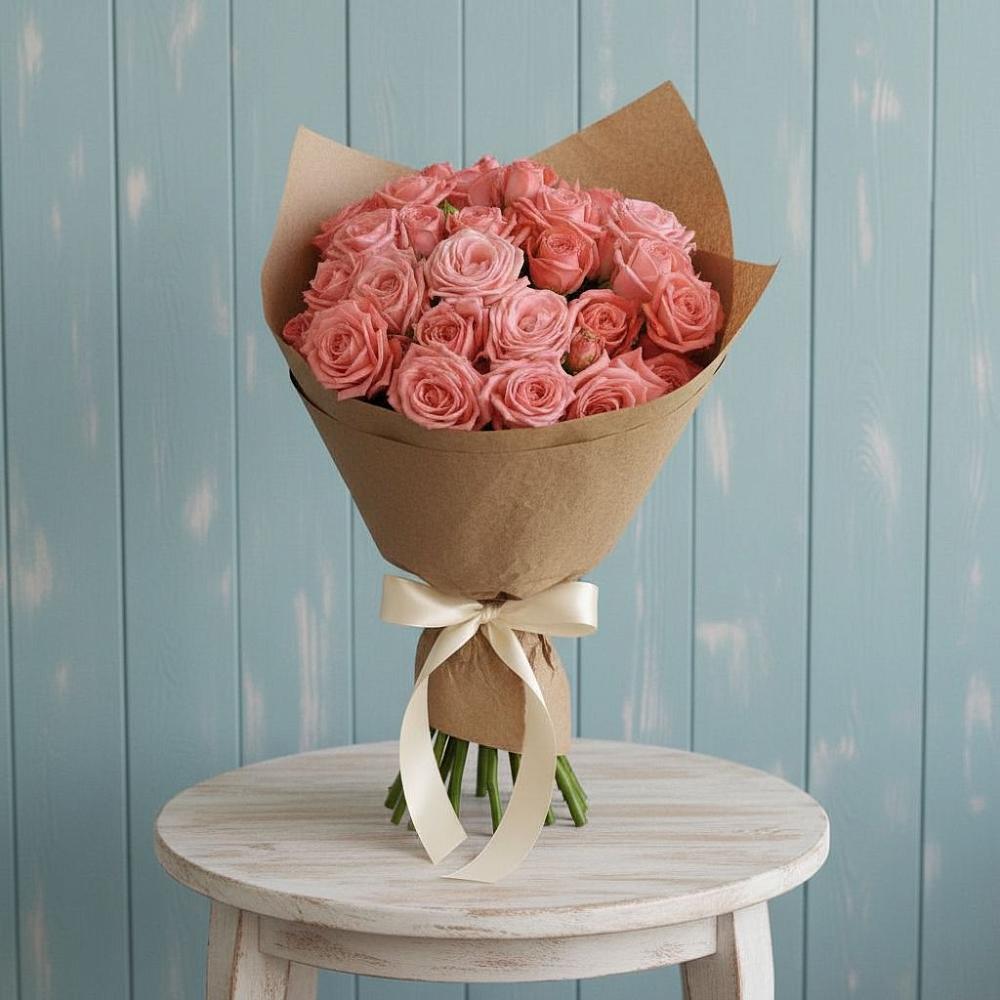 Букет цветов из: Розы в Заозерном