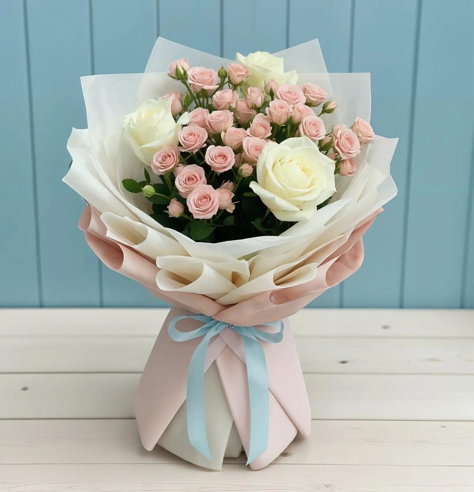 Букет цветов из: Розы в Заозерном