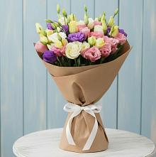 Букет цветов из:  Лизиантусы #REPLACE_PRED# Заозерном