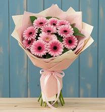 Букет цветов из:  Герберы в Заозерном